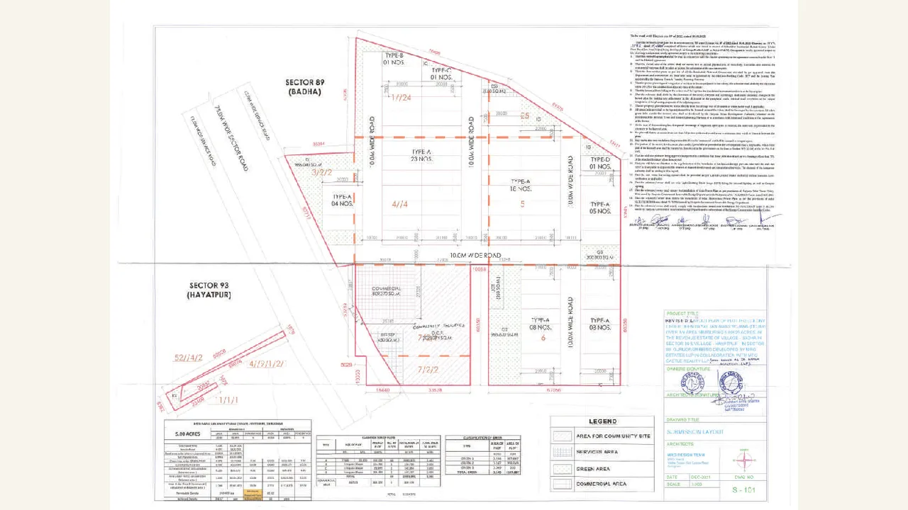 KASHI RESIDENCES — approved plans