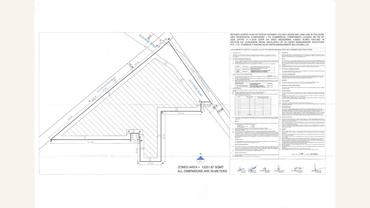 Levante Residences — approved plans