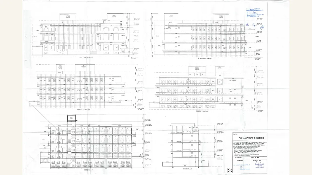 LID PLAZA — approved plans