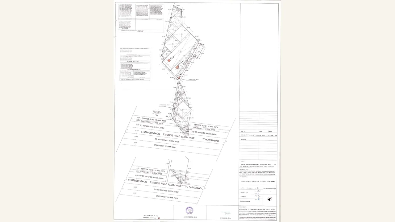 LUSHLANDS In case of plotted colony, the latest layout plan drawing PDF