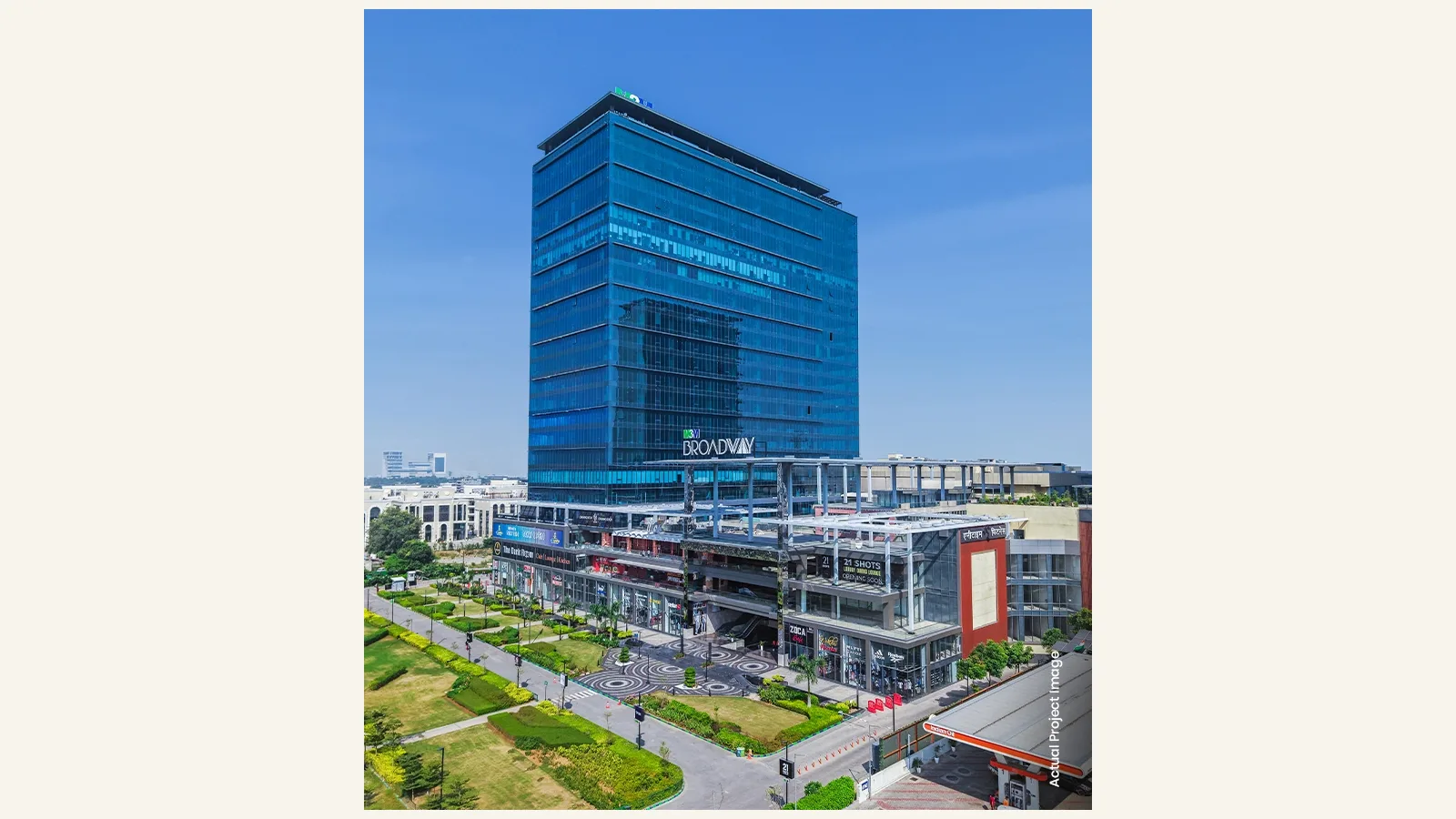 M3M BROADWAY (INCLUDING (RETAIL, OFFICE , MULTIPLEX) AND SERVICE APARTMENTS(M3M SKY LOFT)