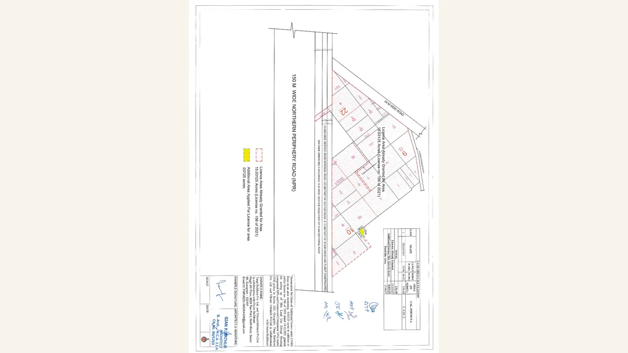 M3M Capital Financial Centre — approved plans