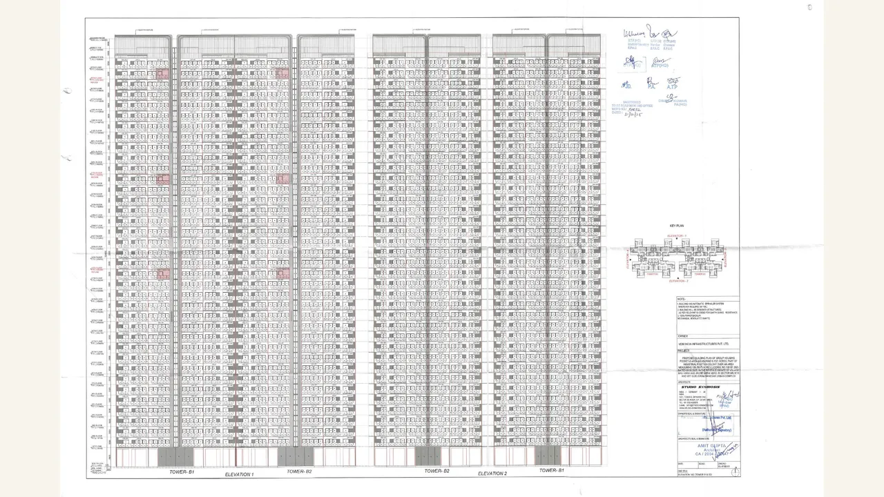 M3M Forestia East I — approved plans