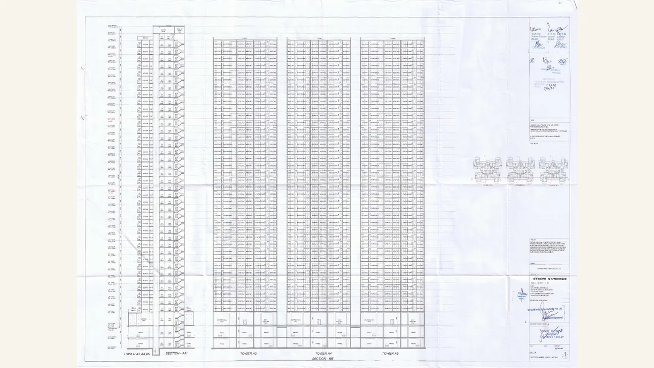 M3M Forestia West I — approved plans