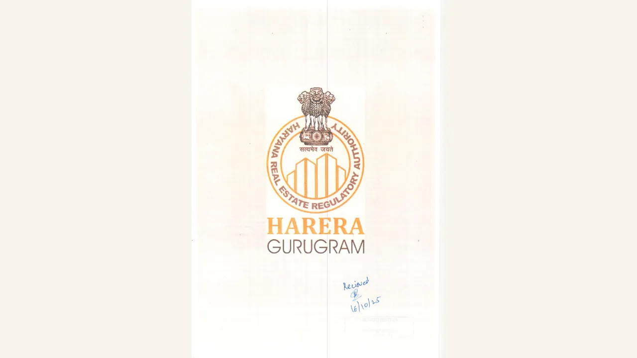 Audited registration certificate for RERA-GRG-2048-2025