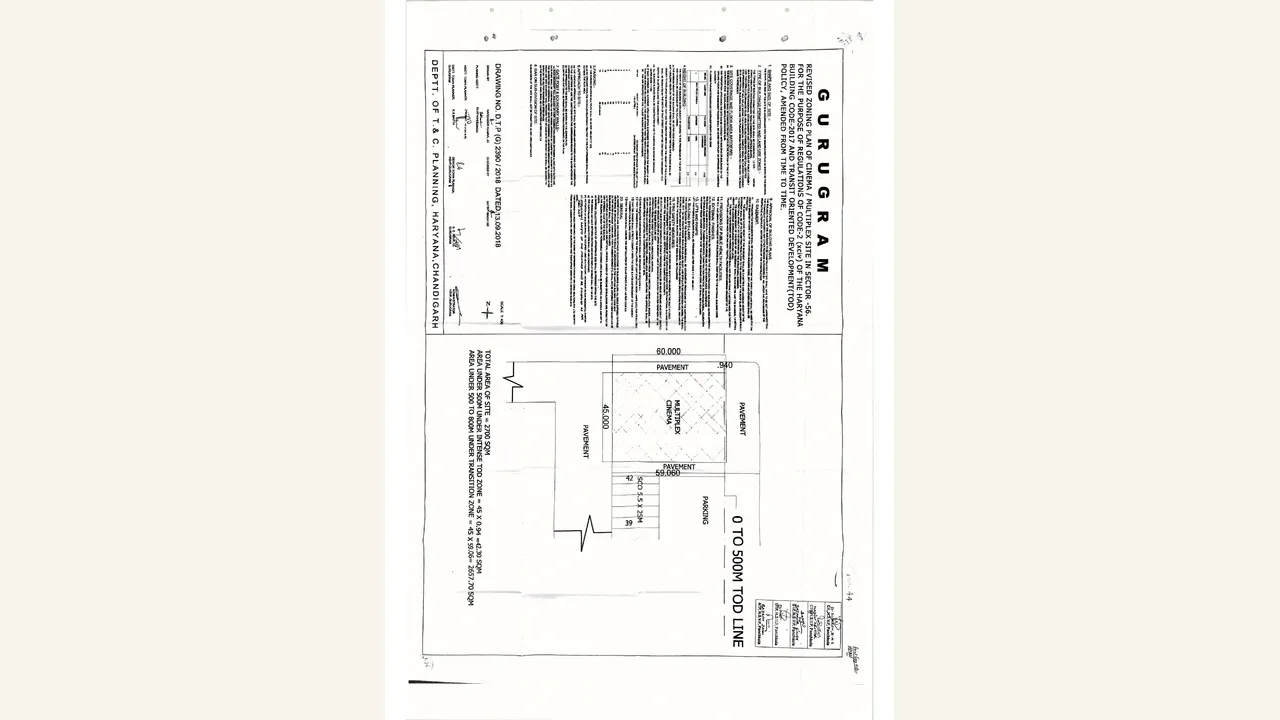 METRO WORLD MALL zoning plan