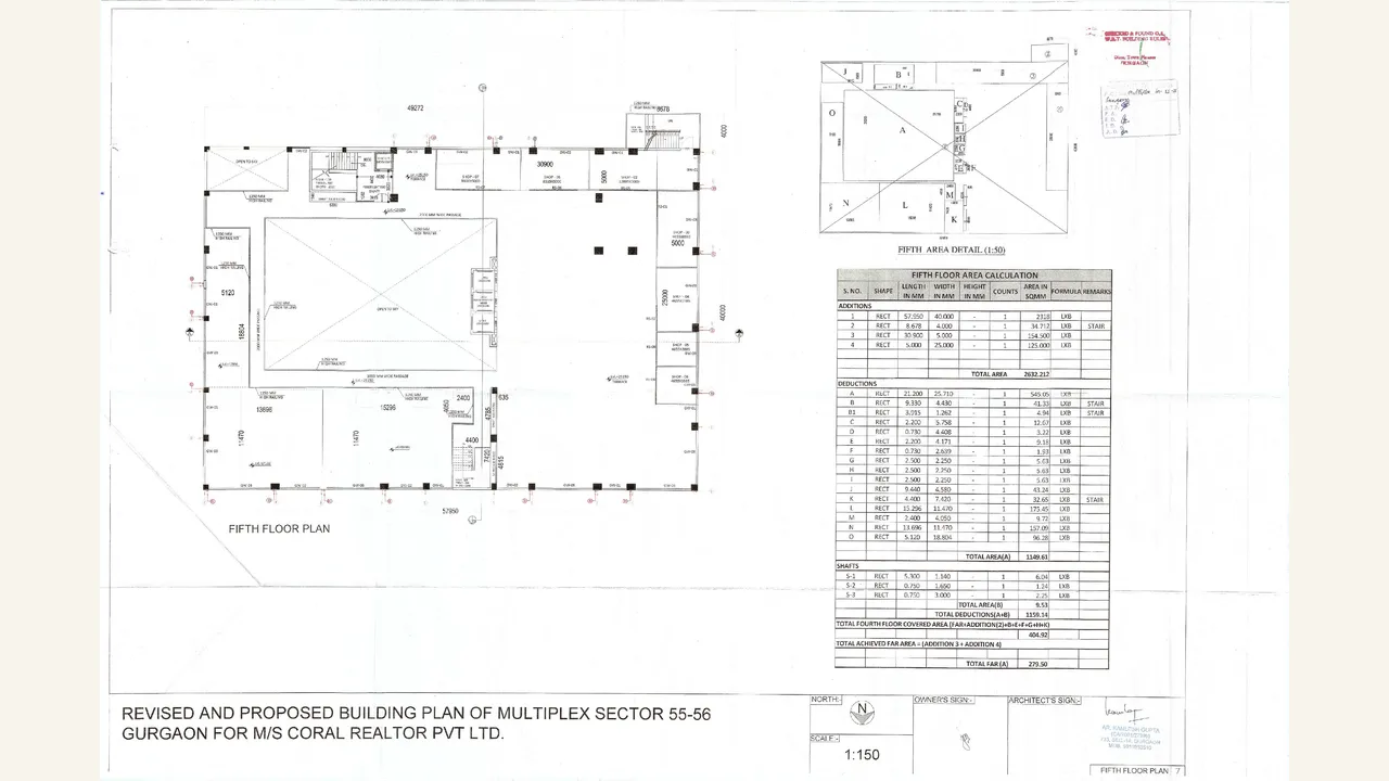 METRO WORLD MALL building plan drawing-11