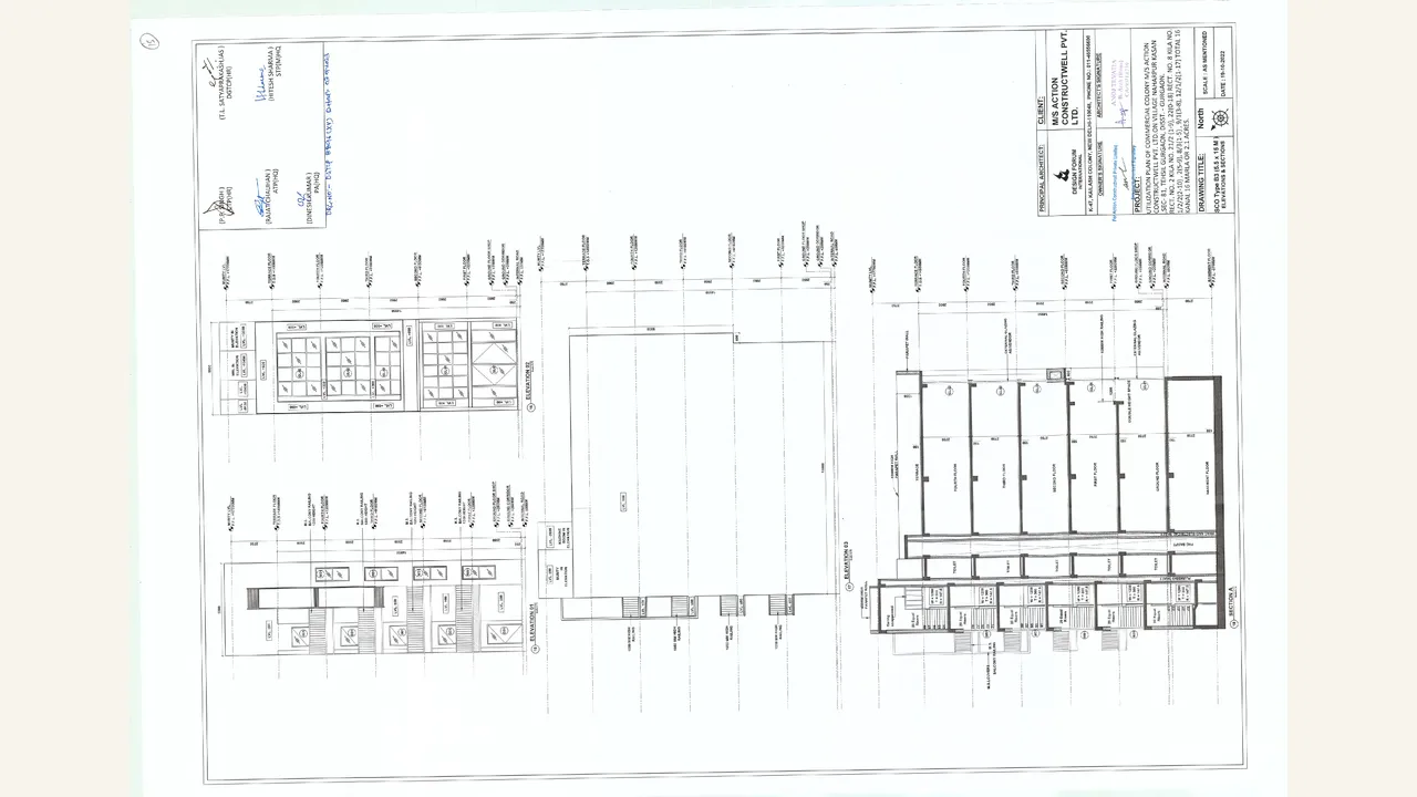 Authority-filed SCO Type B3 elevation and section for Microtek GrandFront