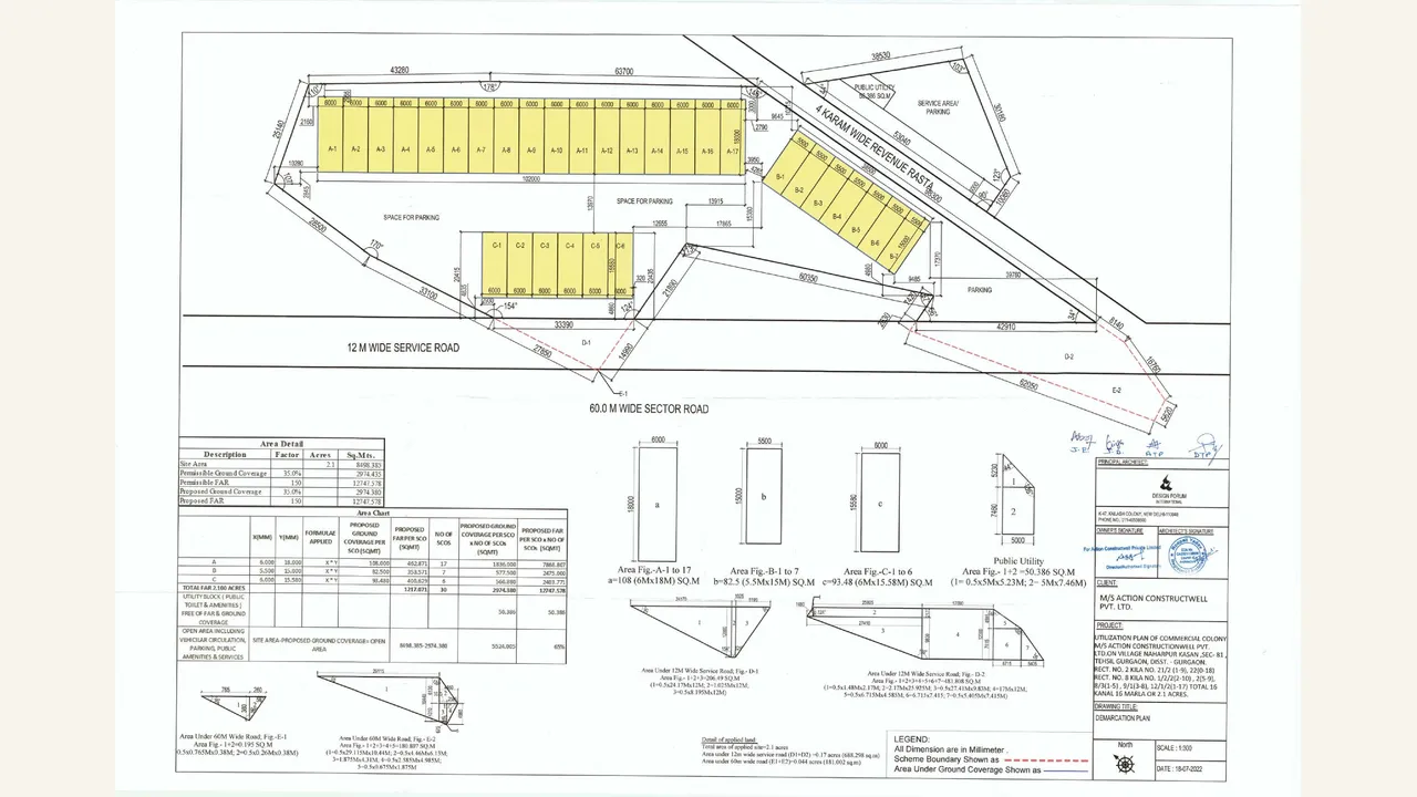 MICROTEK GRANDFRONT — approved plans