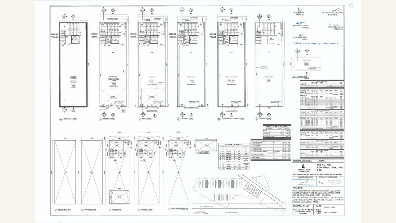 Authority-filed SCO Type A2 floor plan for Microtek GrandFront