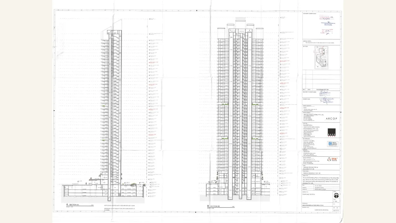 S 33 TOWER A \u0026 C SECTION reviewed for OMARA