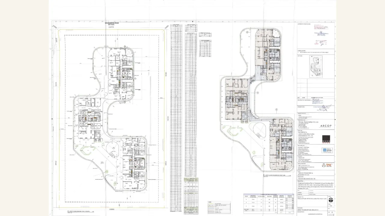 APPROVED TOWER A PLANS reviewed for OMARA