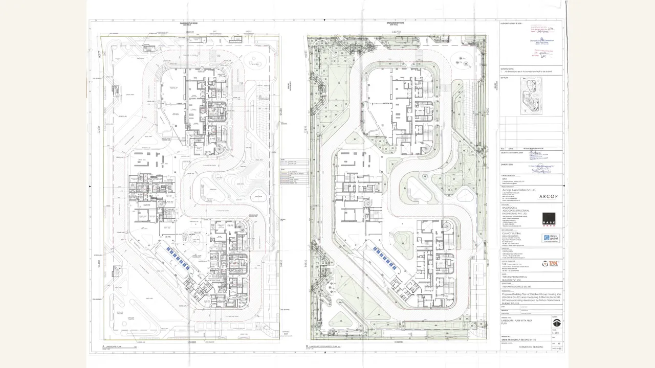 S 38 LANDSCAPE WITH AREA PLAN reviewed for OMARA