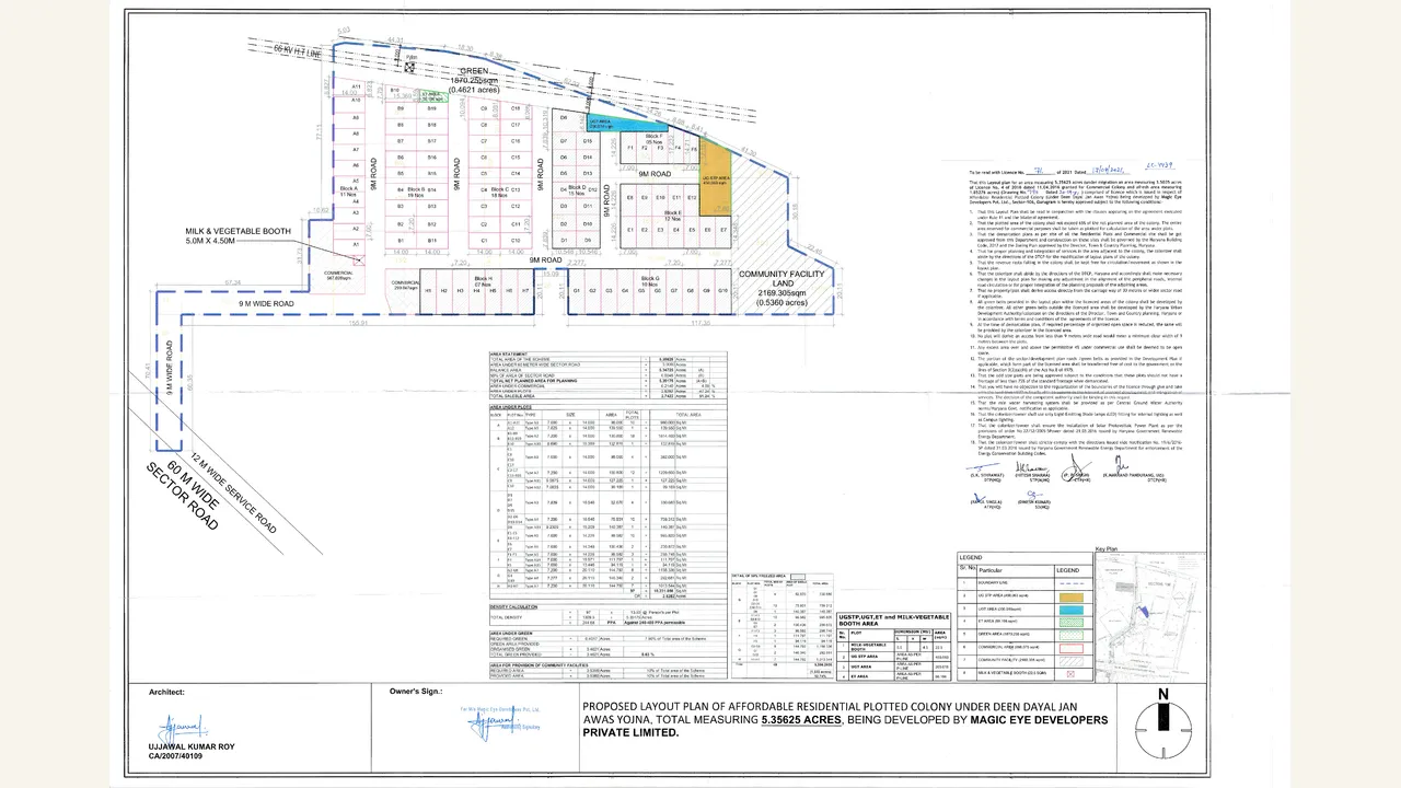 PLAZA 106 DDJAY — approved plans