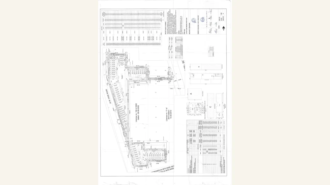 Reach The Bazaria — approved plans