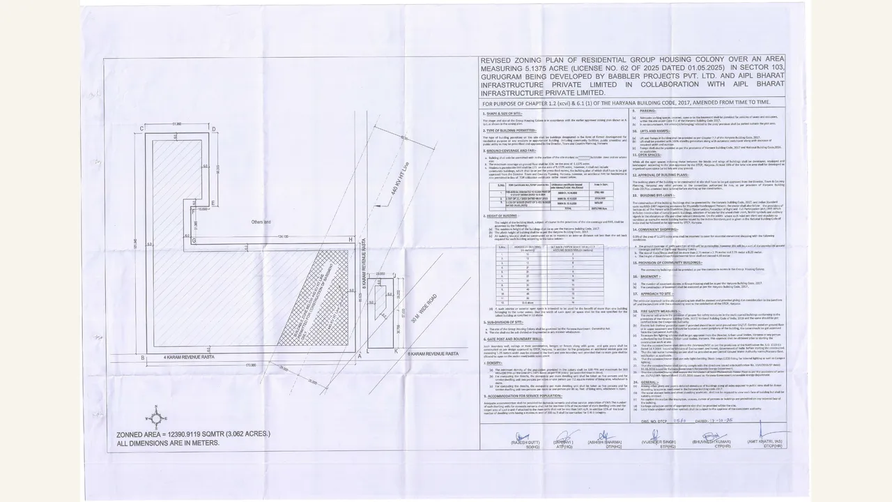 ZONING PLAN — visually reviewed for RIVIERA AT AIPL LAKE CITY. Source-reviewed for RIVIERA AT AIPL LAKE CITY.