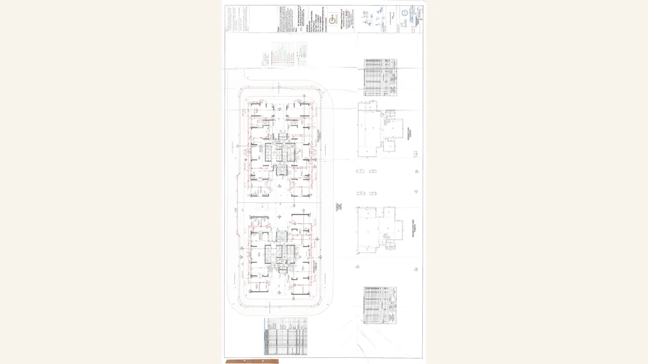 GROUND STILT FLOOR PLAN \u0026 AREA CALCULATION TOWER-01 \u0026 02 — visually reviewed for RIVIERA AT AIPL LAKE CITY. Source-reviewed for RIVIERA AT AIPL LAKE CITY.