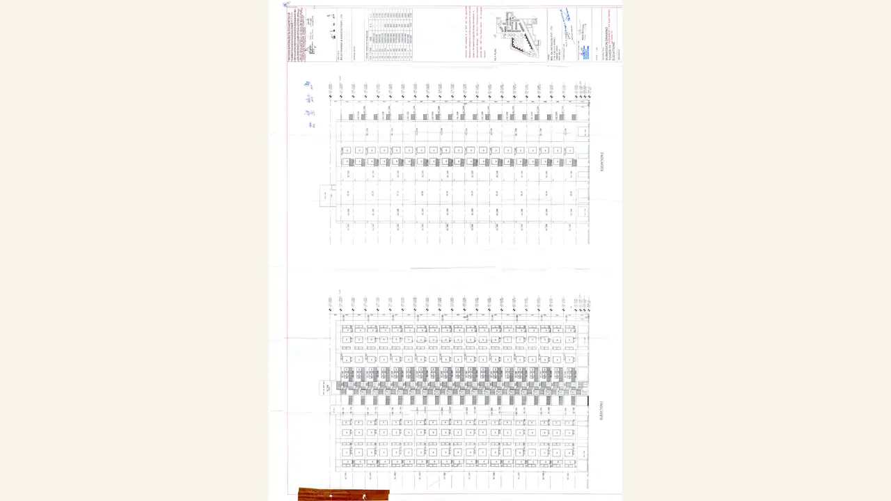 PHASE-III PART - 2 - (BLOCK T5 - TOWER T6, T7, T8, T9, T10, T11, T12) \u0026 (BLOCK T4 -TOWER T14) architectural/site plan drawing shown in the completed visual audit