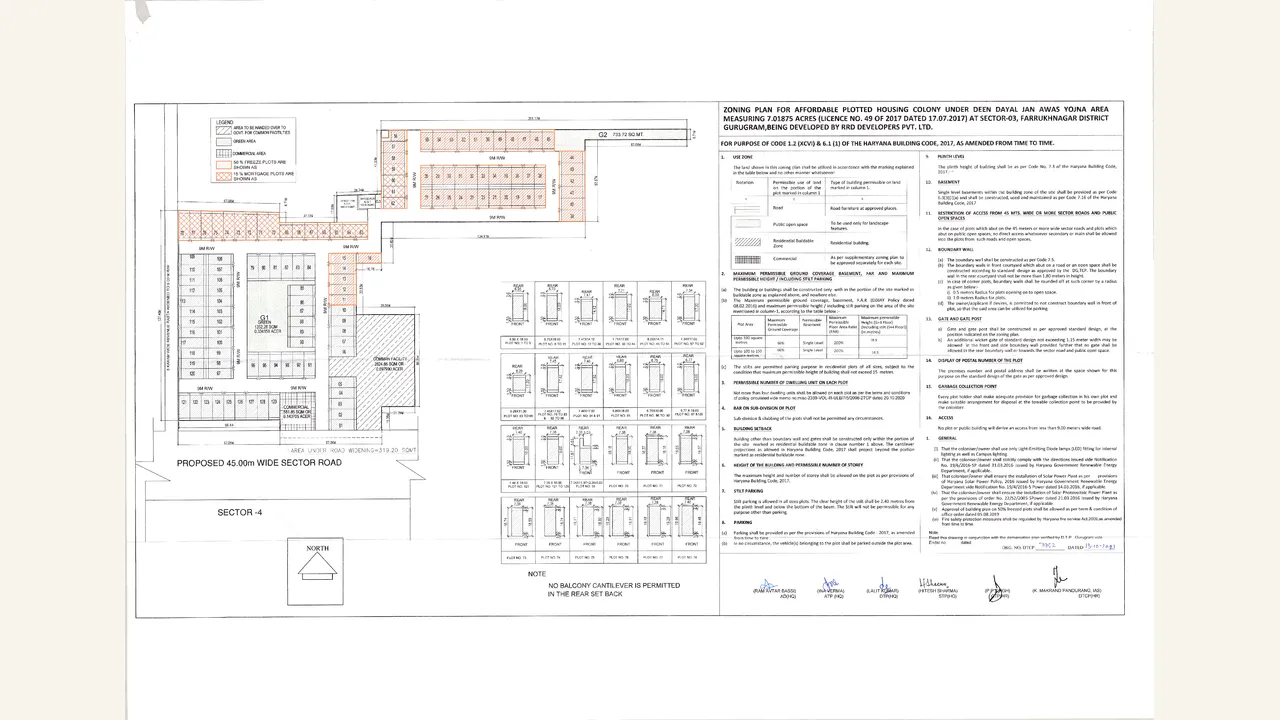 SHF FLOORS Zoning plan drawing PDF