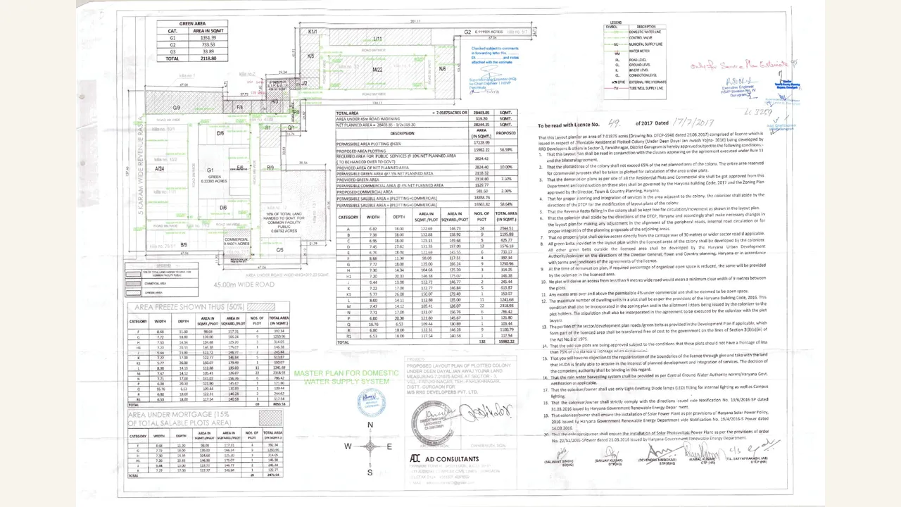 SHF FLOORS — approved plans
