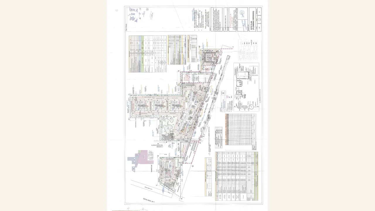 Signatureglobal Cloverdale SPR site plan phase-2 (plumbling services)