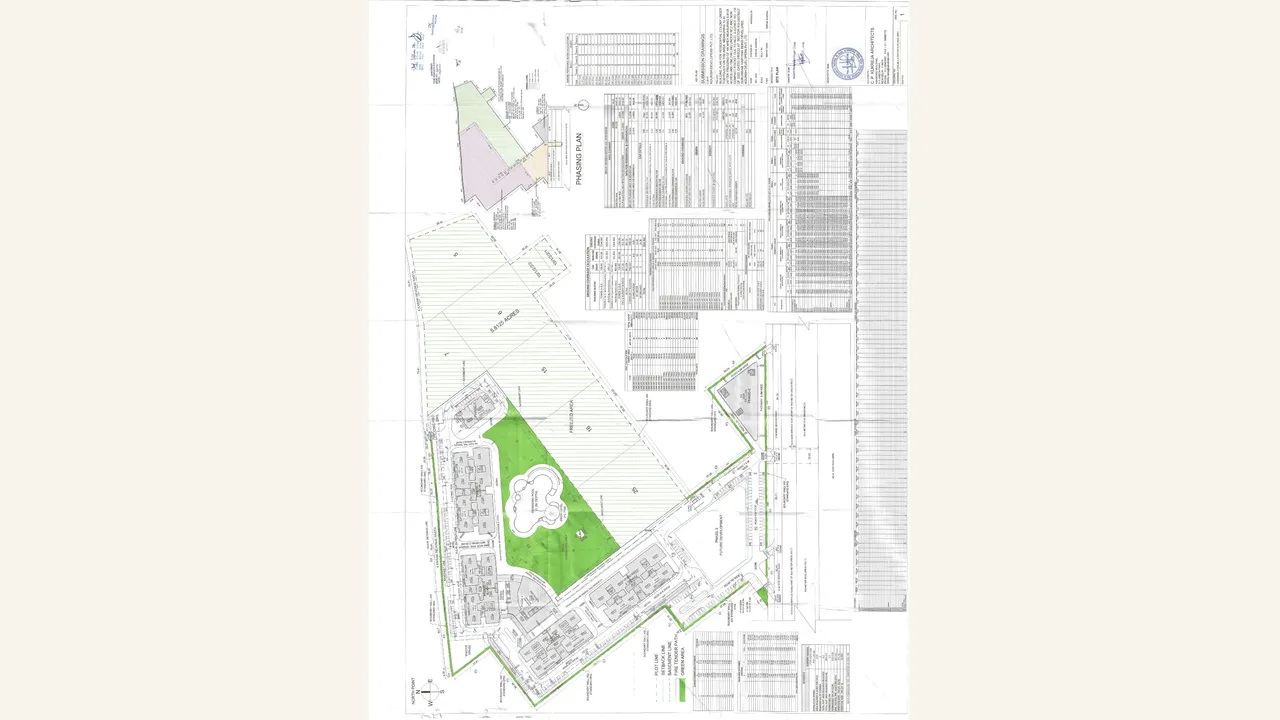 Authority-filed parking plan for One DXP Street
