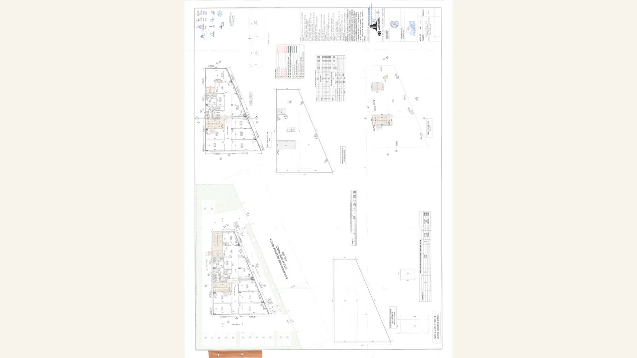 Audited Part B floor-plan drawing set
