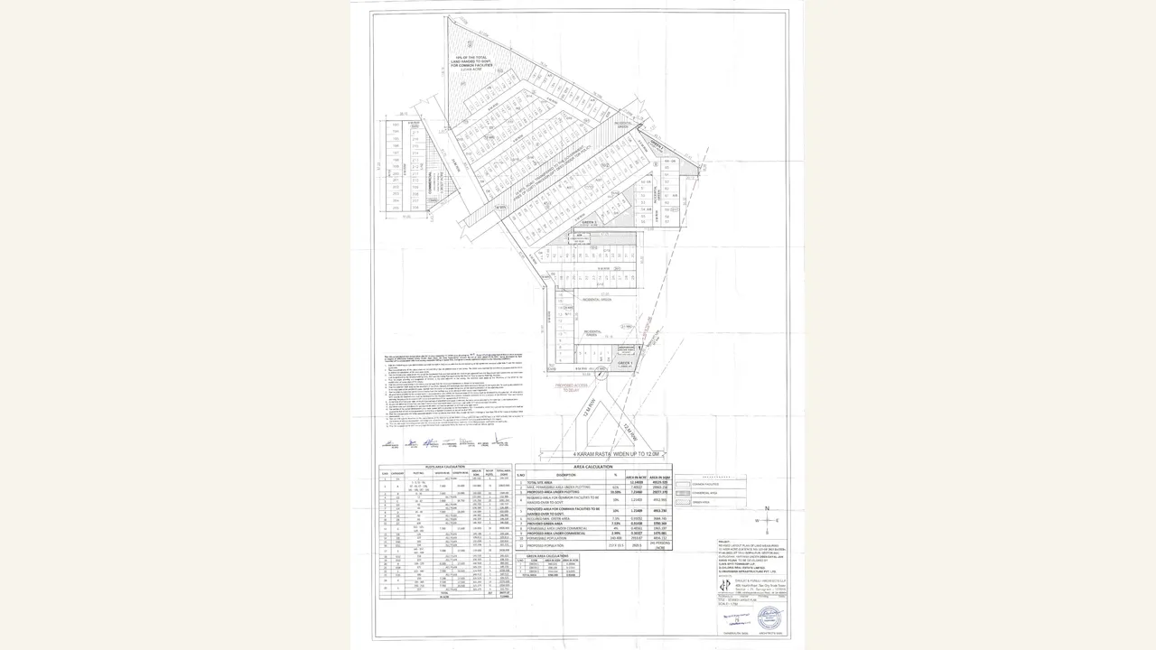 SPITI HOMES — approved plans