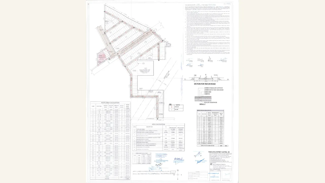 SPITI HOMES approved service estimate drawing shown in the completed visual audit