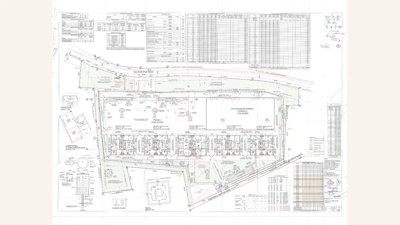 Suncity's Monarch Residences — approved plans