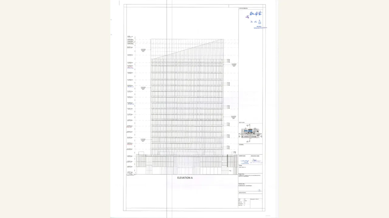 THE EMPIRE CENTRE — approved plans