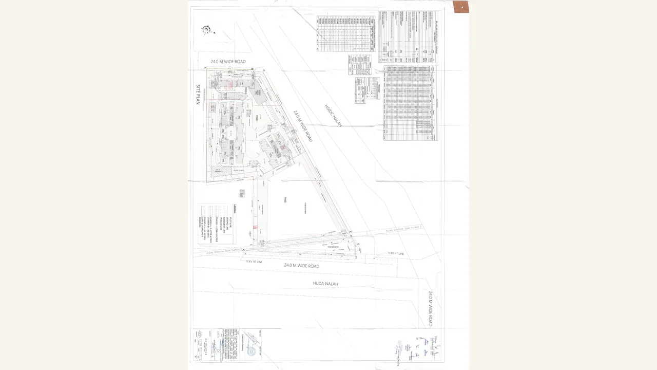 Approved site plan for The Kingstown Heights