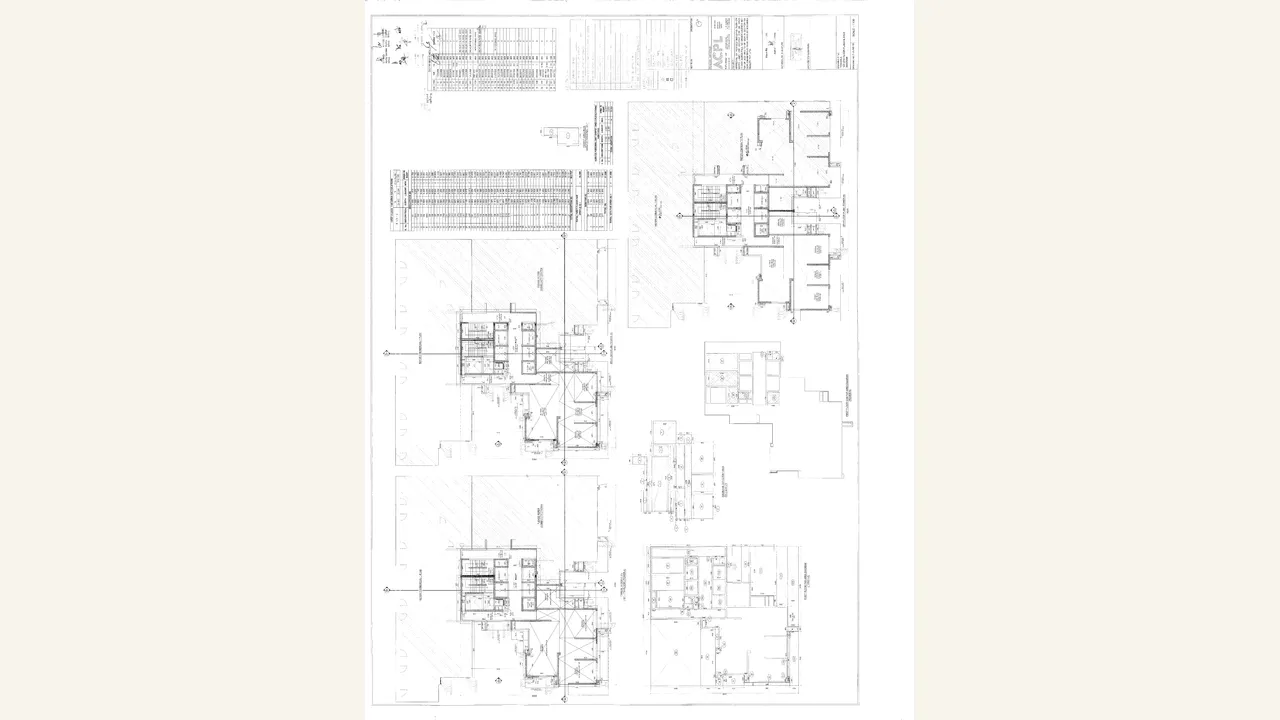 Approved Phase 4 building-plan set for The Palatial Phase 4