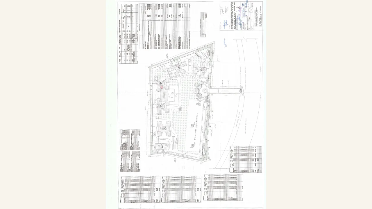 THE SELECT PREMIA Site plan - 01 drawing PDF