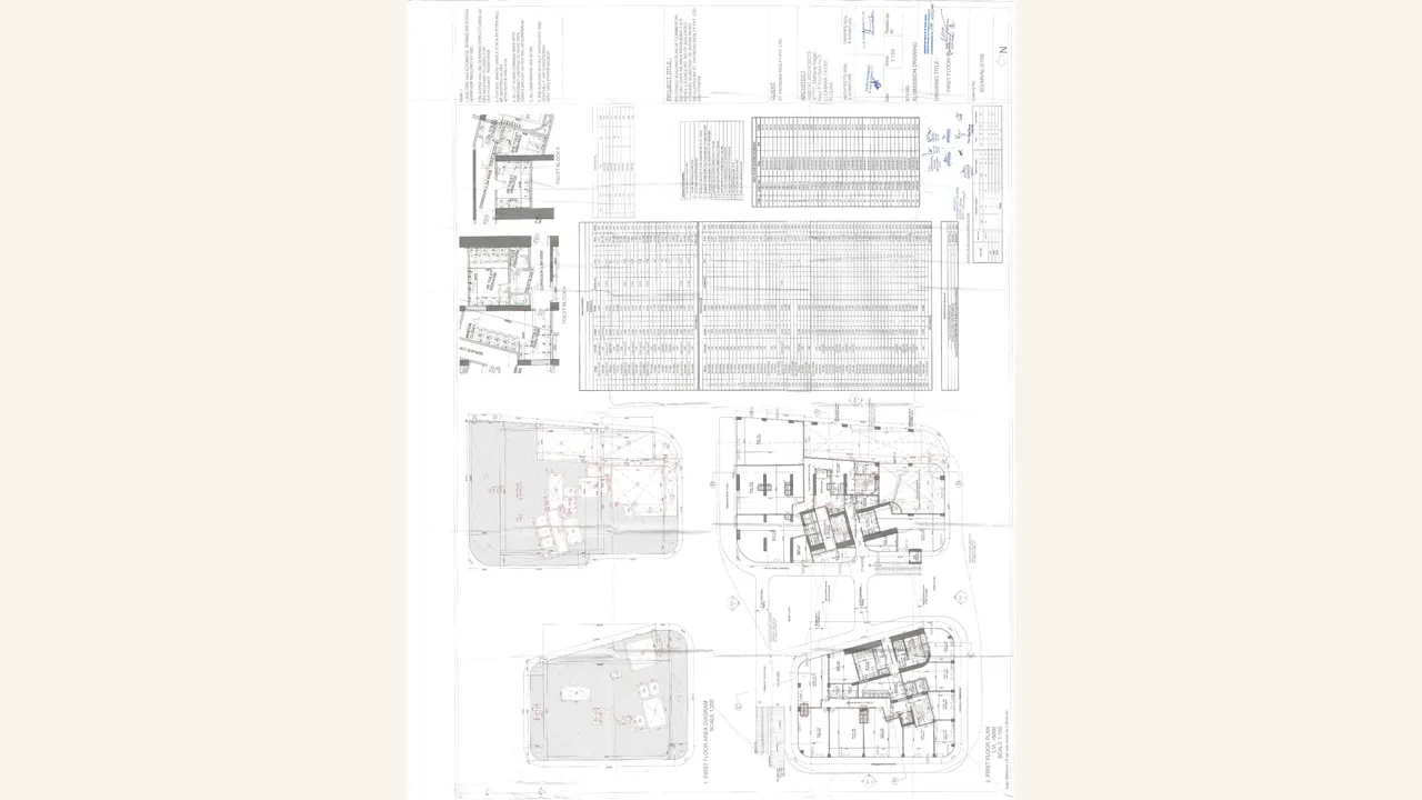 THE SELENE TOWER first floor plan