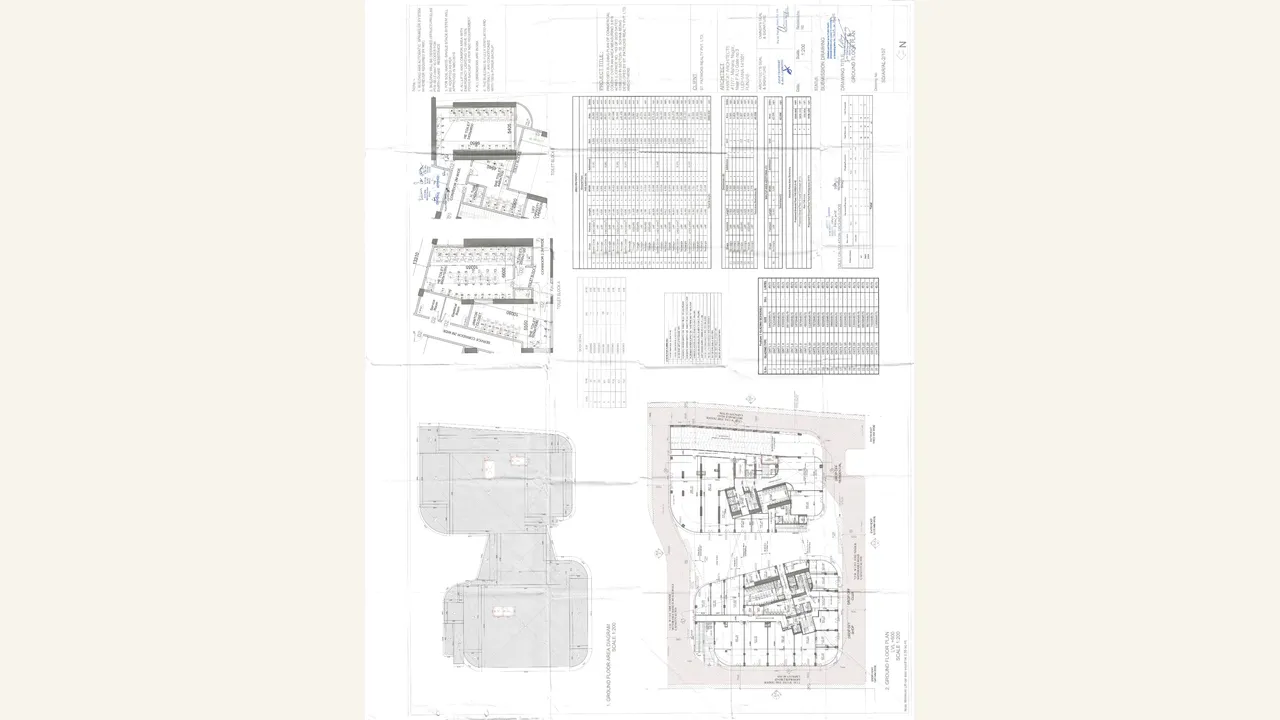 THE SELENE TOWER ground floor plan