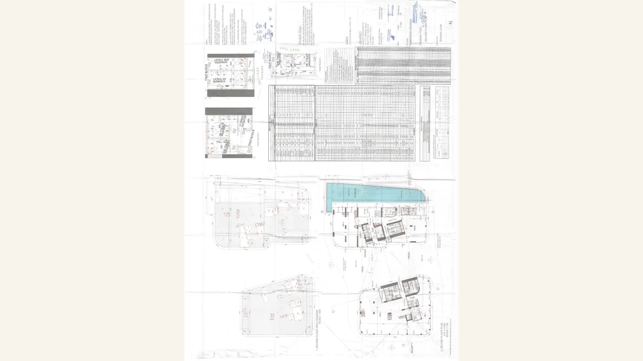THE SELENE TOWER second floor plan