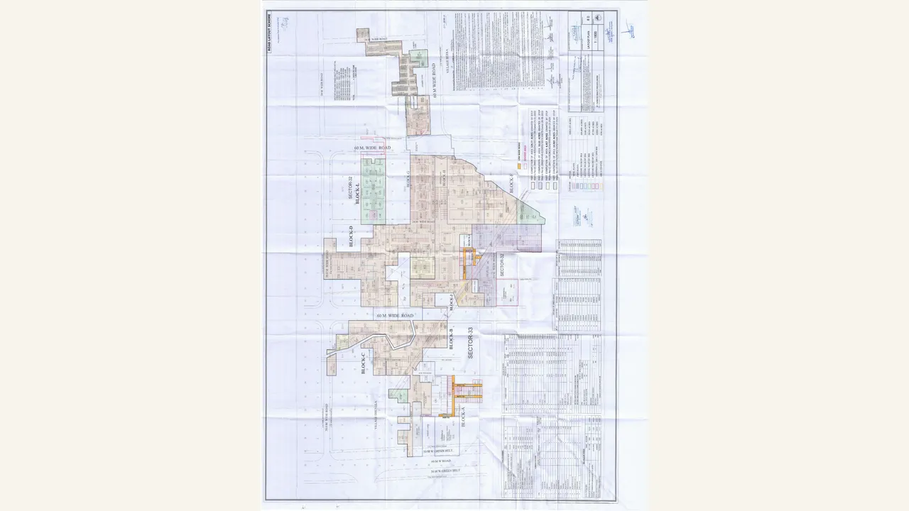 ROAD LAYOUT SCHEME_COMPRESSED — visually reviewed for THE SKYLO TOWER. Source-reviewed for THE SKYLO TOWER.