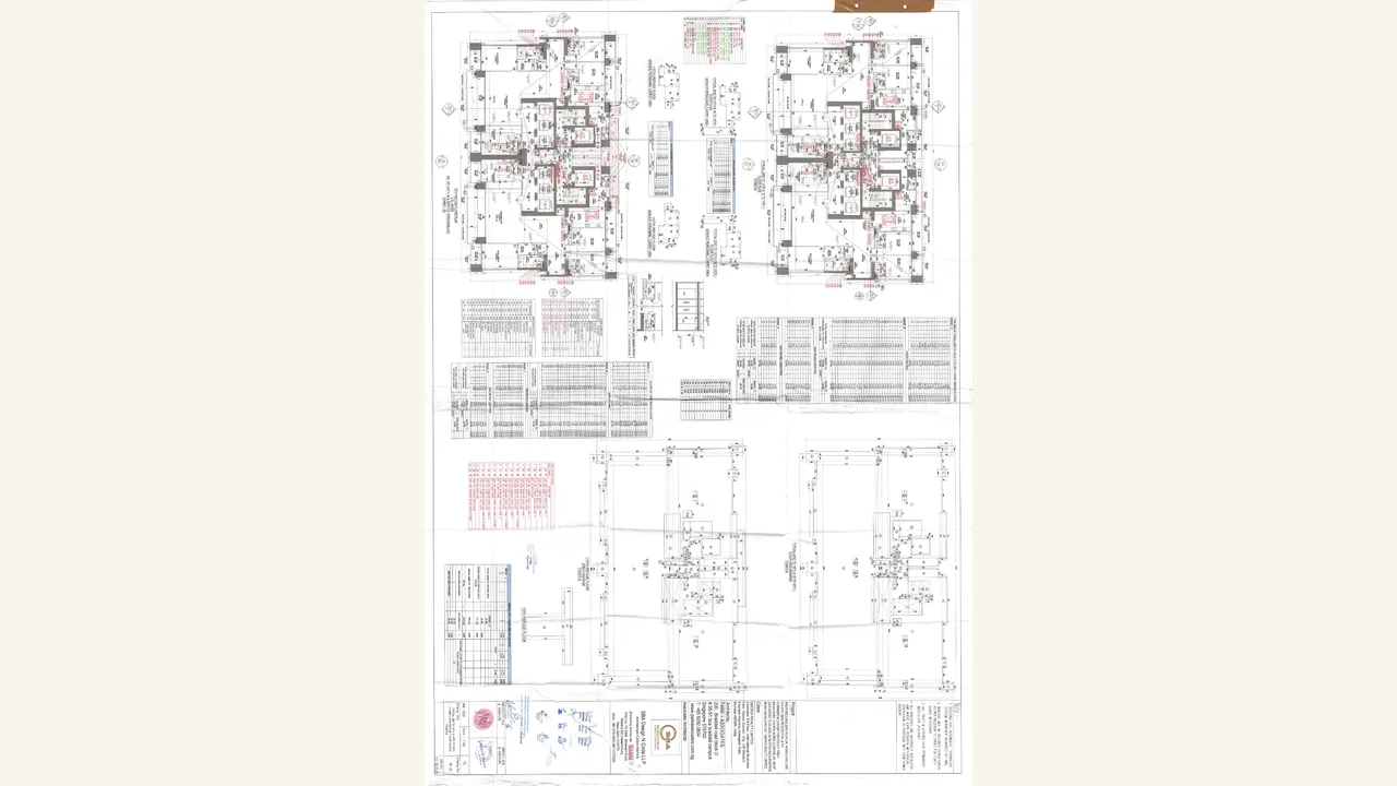 Typical floor plan for floors 2 through 19 of Three Sixty North Tower B