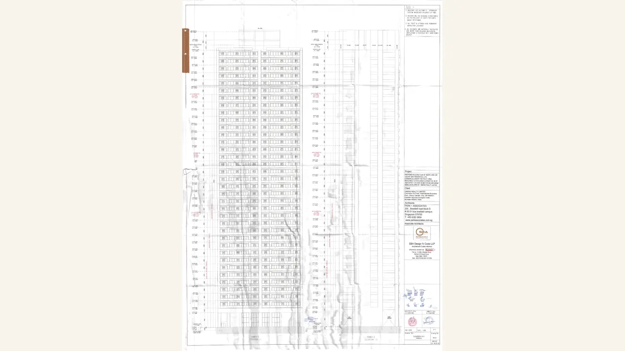 Three Sixty North Tower E — approved plans