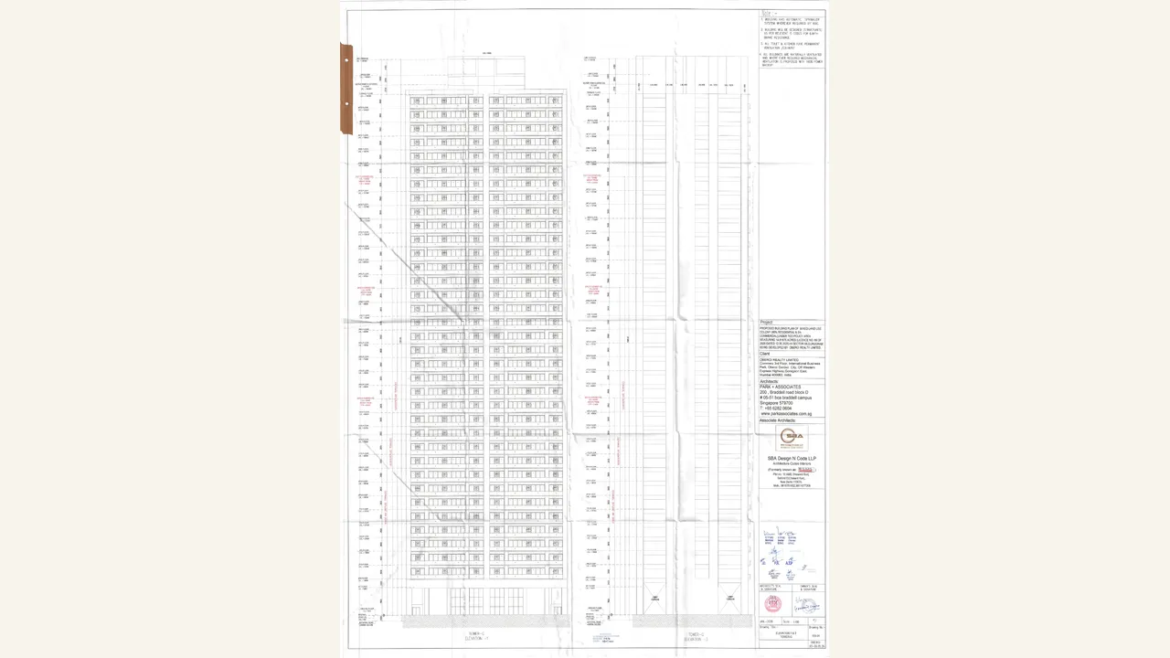 Three Sixty North Tower G — approved plans