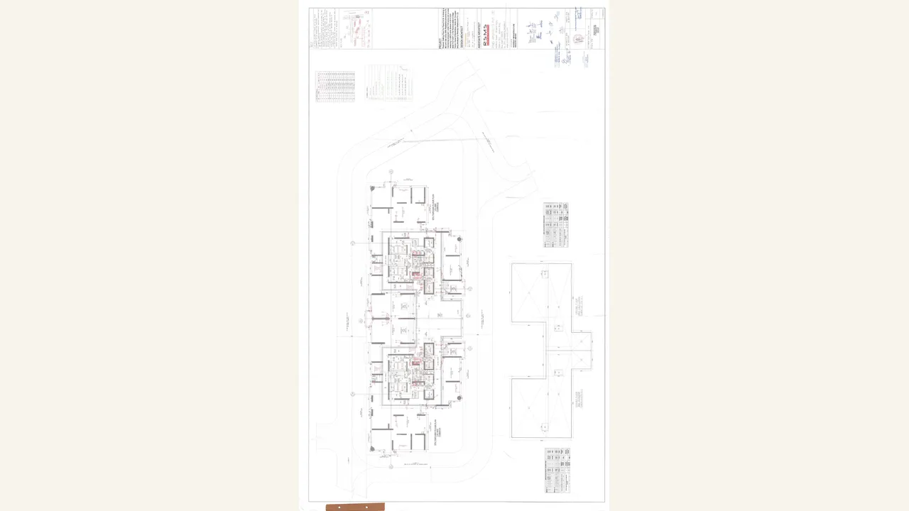 TRUMP RESIDENCES GURGAON: architectural plan drawing