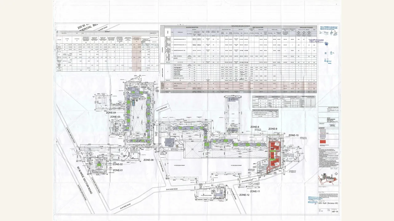 TRUMP TOWERS DELHI NCR — approved plans