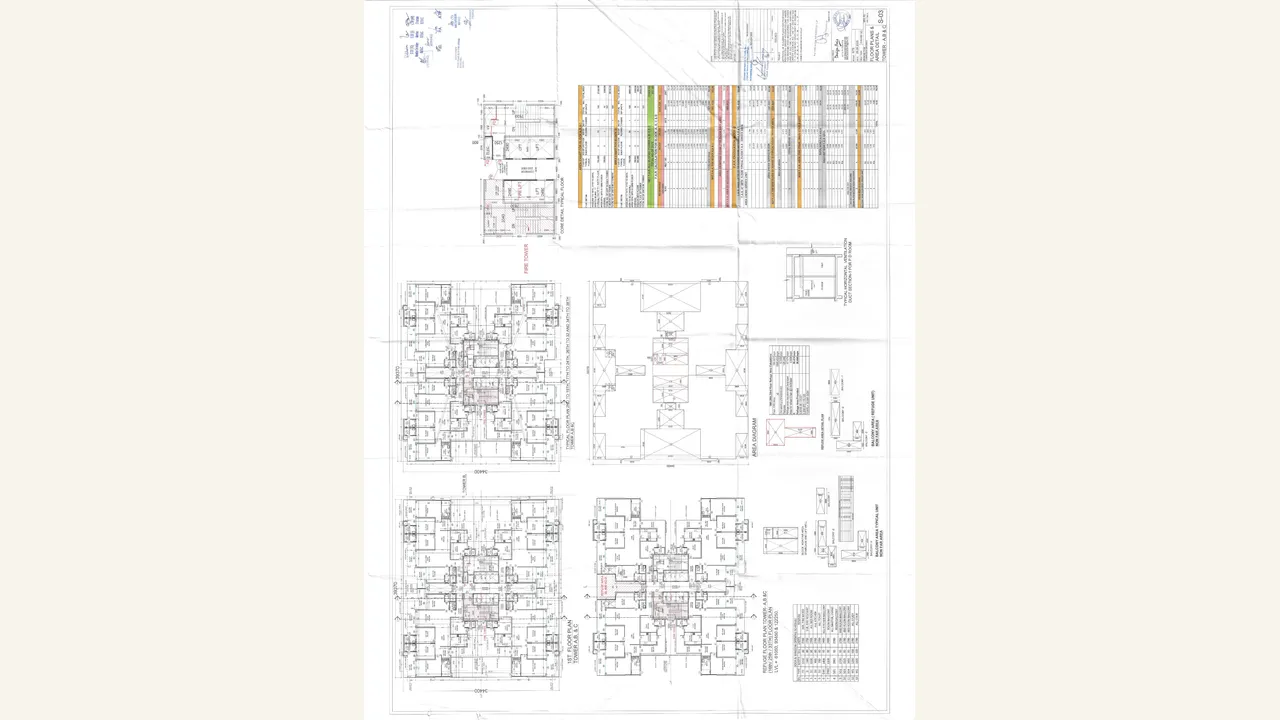 Audited building-plan sheet S-03 for Tulip Melrose