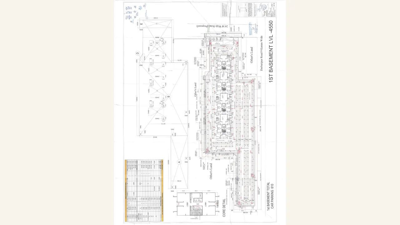 Audited building-plan sheet S-10 for Tulip Melrose