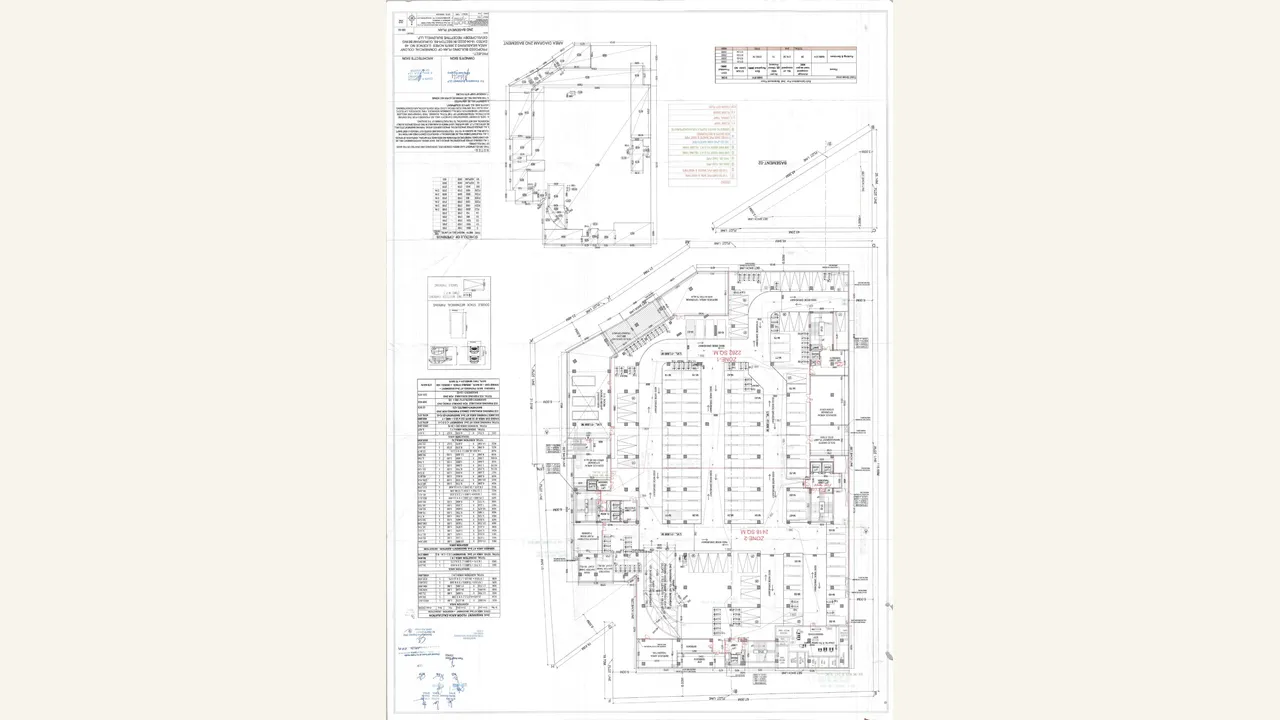 VISTA CENTRE: parking plan