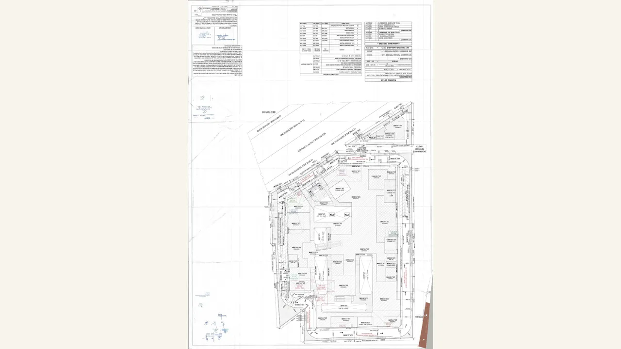 VISTA CENTRE: demarcation/site plan