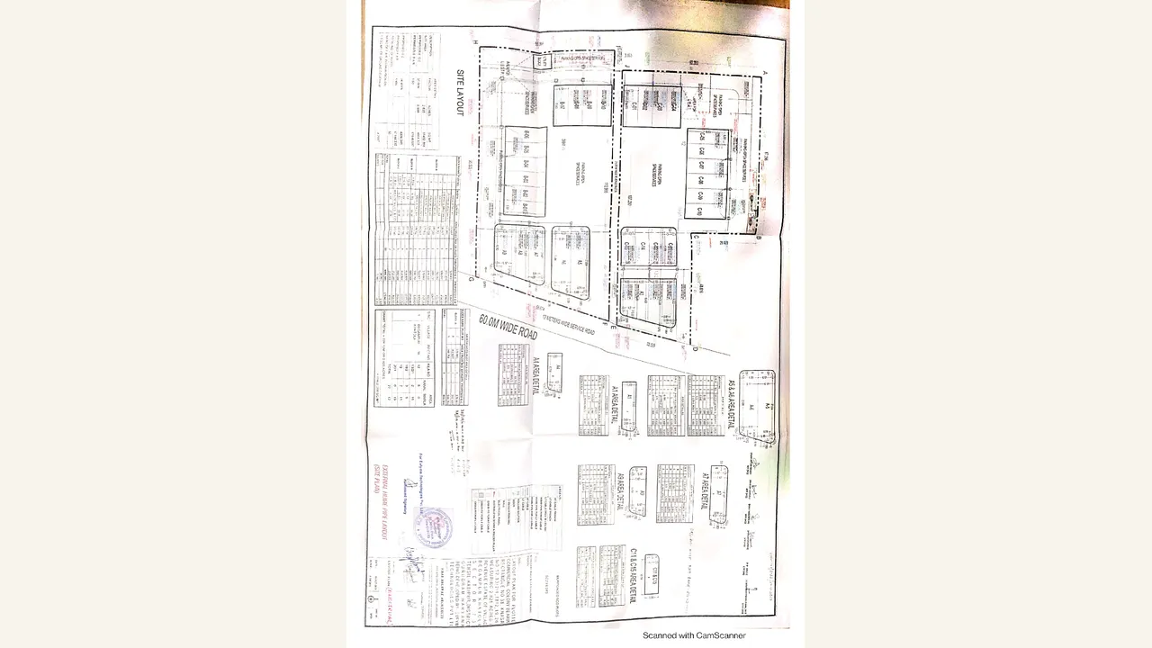Authority-filed electrical plan for WAL Street 73