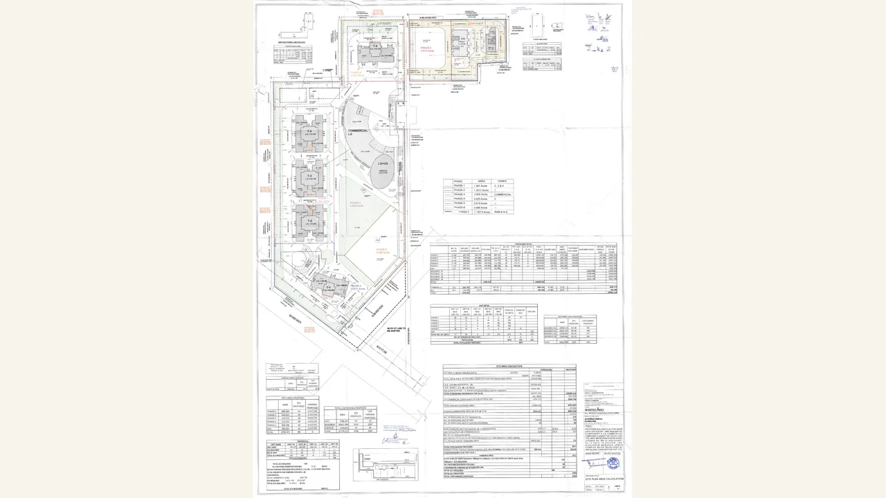 Whiteland The Westin Residences — approved plans