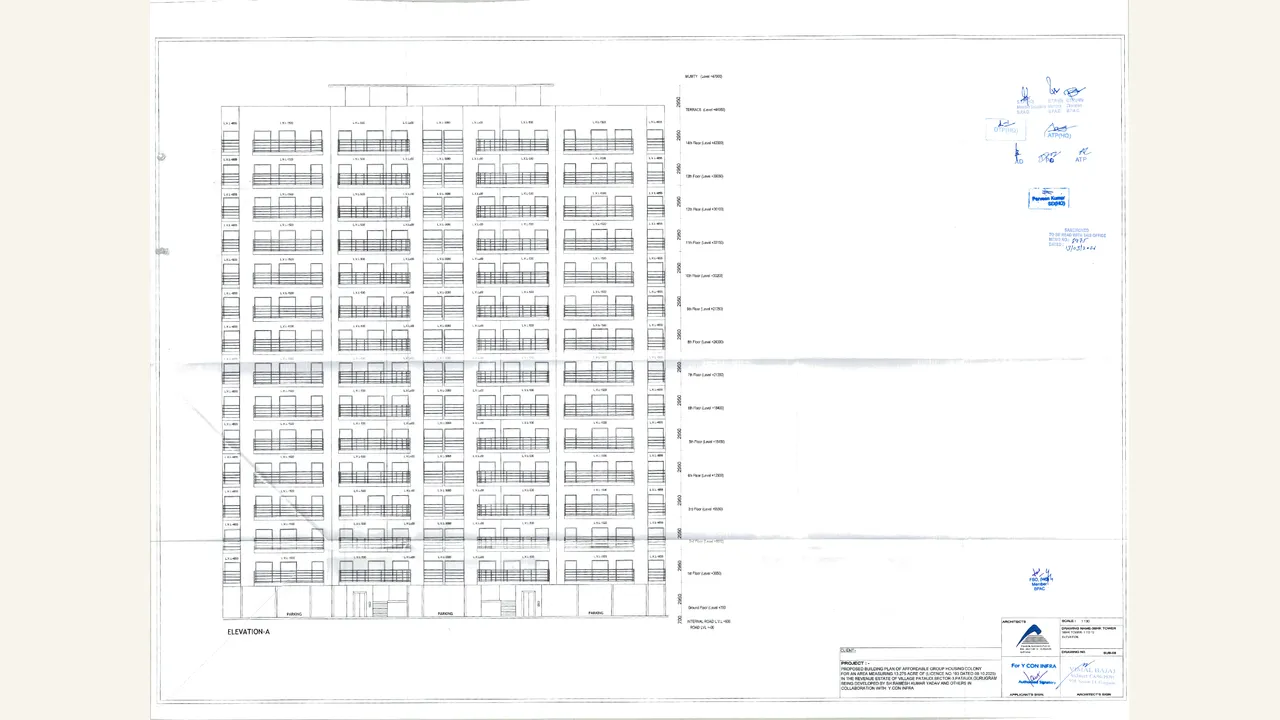 YCON Platinum Heights — approved plans